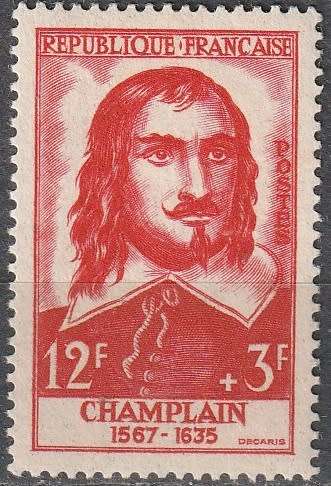 FRANCE 1956 Famous Frenchmen UMM CV R181.50 SG 1293