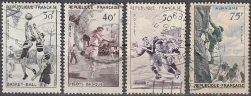 FRANCE 1956 Sports ULH CV R99 SG 1297-1300