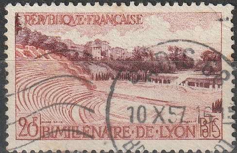 FRANCE 1957 The 2000th Anniversary of Lyon ULH CV R13.20 SG 1349