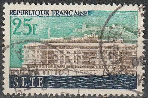FRANCE 1958 Municipal Reconstruction ULH CV R24.20 SG 1379
