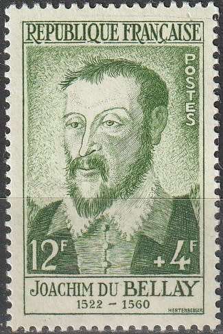 FRANCE 1958 Red Cross Charity - French Celebrities MM CV R55 SG 1390