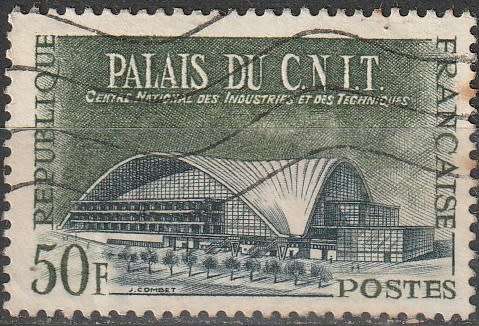 FRANCE 1959 French Technical Achievements ULH CV R19.80 SG 1426