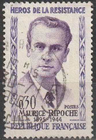 FRANCE 1960 Heroes of the Resistance 4 ULH CV R50.60 SG 1480