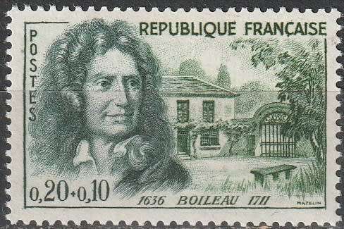 FRANCE 1960 Famous Men UMM CV R77 SG 1489