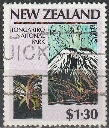 NEW ZEALAND 1987 The 100th Anniversary of the National Parks Movement ULH SG 1431 DISCOUNTED