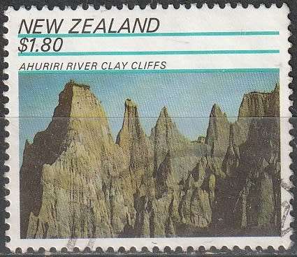 NEW ZEALAND 1991 Rock Formations ULH SG 1619