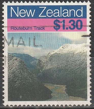 NEW ZEALAND 1988 Scenic Walking Trails ULH SG 1472
