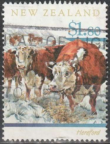 NEW ZEALAND 1991 New Zealand Farming and Agriculture ULH SG 1584