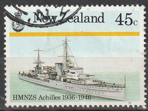 NEW ZEALAND 1985 New Zealand Naval History ULH SG 1380 SHIPS