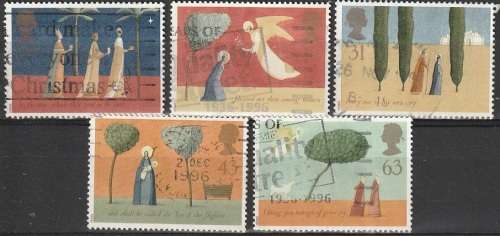 GB 1996 Christmas Stamps ULH SG 1950-4
