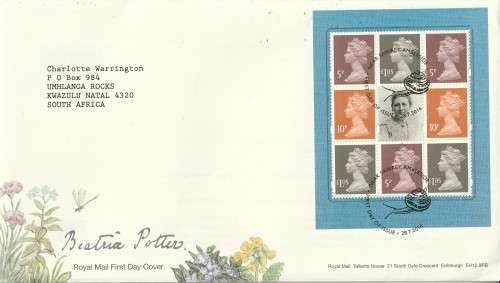 GB FDC 2016 BEATRIX POTTER