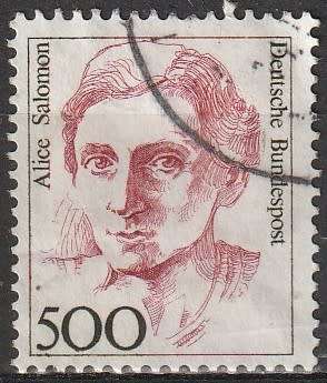 GERMANY 1988 Famous Women ULH SG 2169
