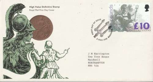 GB FDC 1993 Britannia