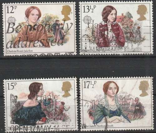 GB 1980 Victorian Novelists ULH SG 1125-28