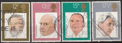 GB 1980 British Conductors ULH SG 1130-3