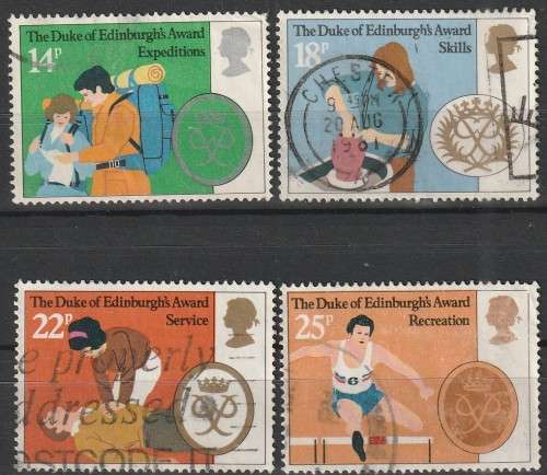 GB 1981 The 25th Anniversary of the Duke of Edinburgh Awards ULH SG 1162-5