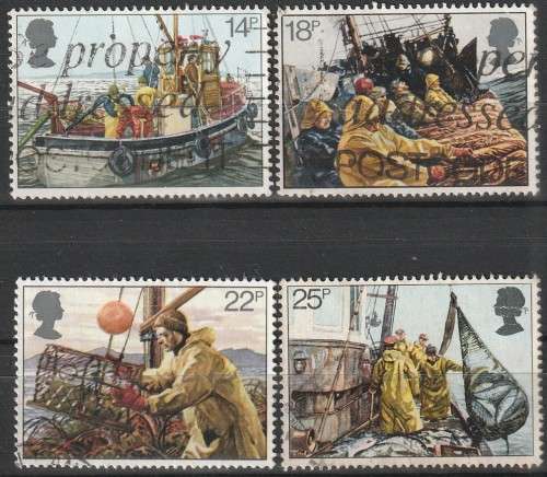 GB 1981 The 100th Anniversary of the Royal National Mission of Fishermen ULH SG 1166-9