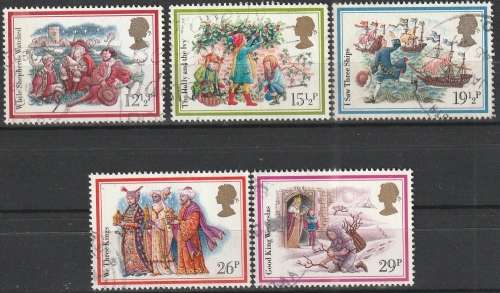 GB 1982 Christmas Stamps ULH SG 1202-6