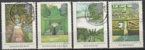 GB 1983 British Gardens ULH SG 1223-6