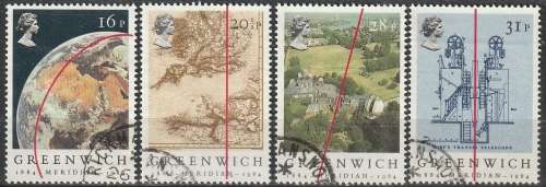 GB 1984 The 100th Anniversary of the Greenwich Meridian ULH SG 1254-7