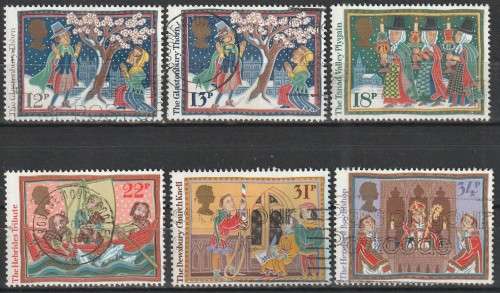 GB 1986 Christmas Stamps ULH SG1341-6