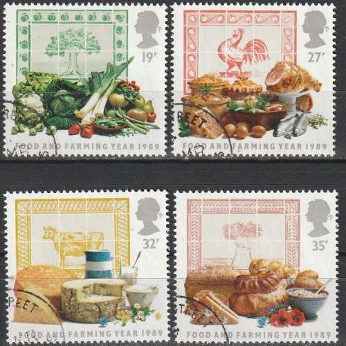 GB  1989 Food and Farming Year ULH SG1428-31