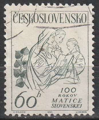 CZECHOSLOVAKIA 1963 Anniversaries ULH SG 1345