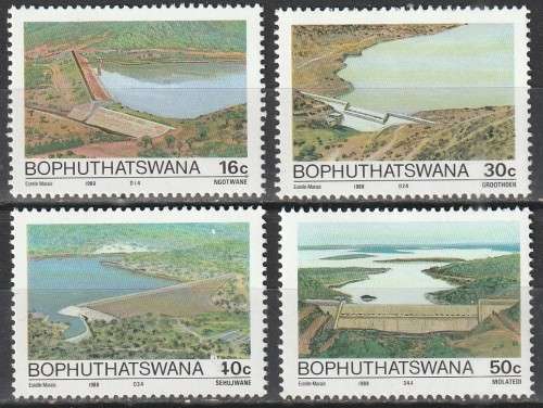 BOPHUTHATSWANA 1988 Dams FINE MINT