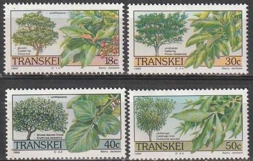 TRanskei 1989 Trees FINE MINT
