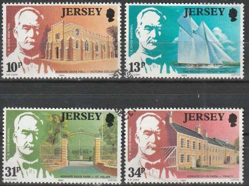 JERSEY 1985 Thomas B. Davis FINE USED SG 376-9