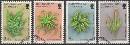 GUERNSEY 1975 Ferns FINE USED SG 122-5
