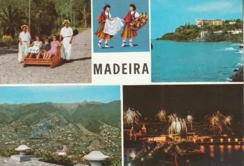 UN USED POST CARD MADEIRA