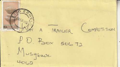 SOUTH AFRICA POSTAL HISTORY ERMELO