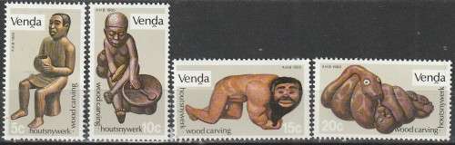 VENDA 1980 Folk Art - Wood Carving UMM