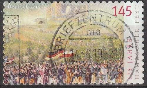 GERMANY 2007 The 175th Anniversary of the Hambach Celebration ULH SG 3481