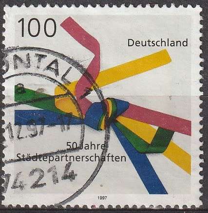 GERMANY 1997 The 50th Anniversary of Paired Towns ULH SG 3085