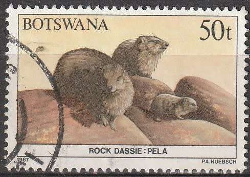 BOTSWANA 1987 Animals of Botswana ULH SG 634