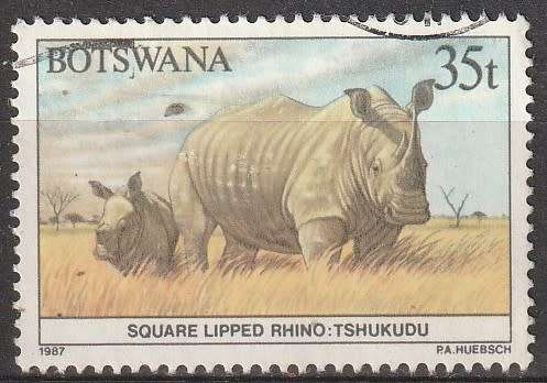 BOTSWANA 1987 Animals of Botswana ULH SG 632