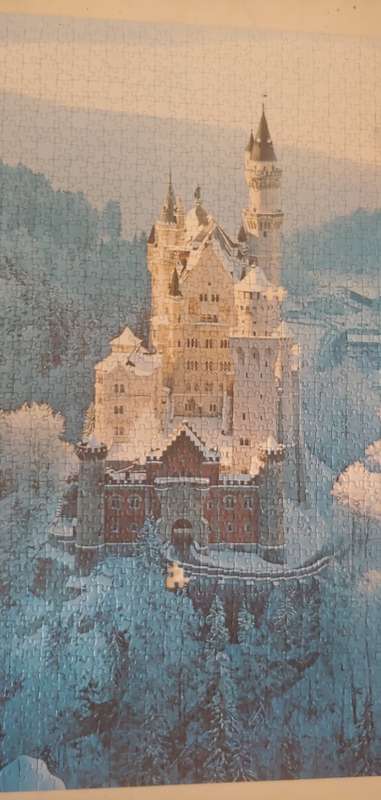 RAVENSBURGER PUZZLE 1500 PICE 2 PIECES MISSING IN BOX
