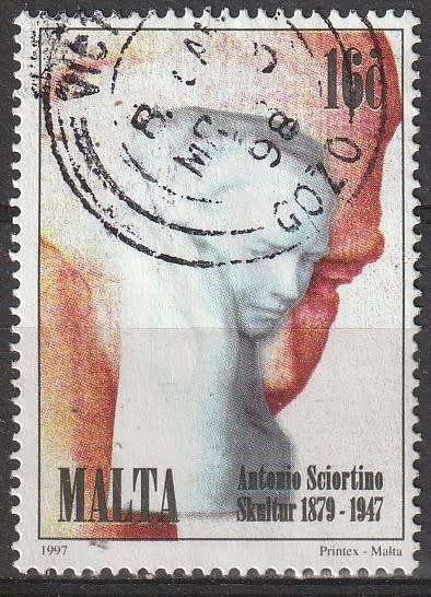 MALTA 1997 The 50th Anniversary of the Death of Antonio Sciortino ULH SG 1052