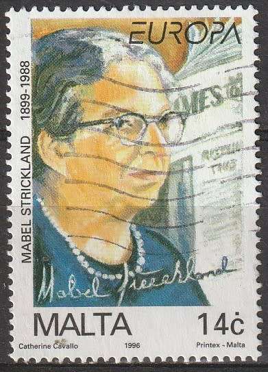 MALTA 1996 EUROPA Stamps - Famous Women ULH SG 1016