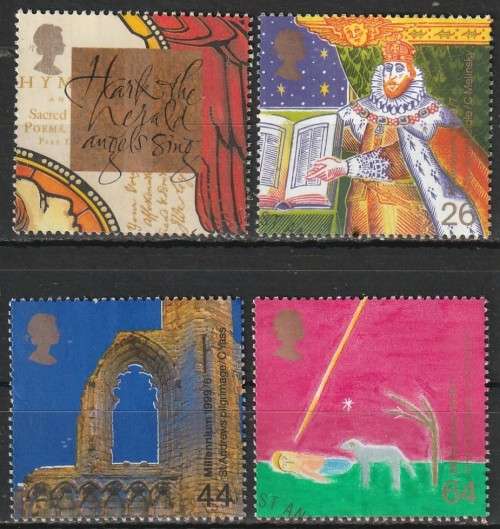 GB 1999 Christmas Stamps FINE USED SG 2115-8