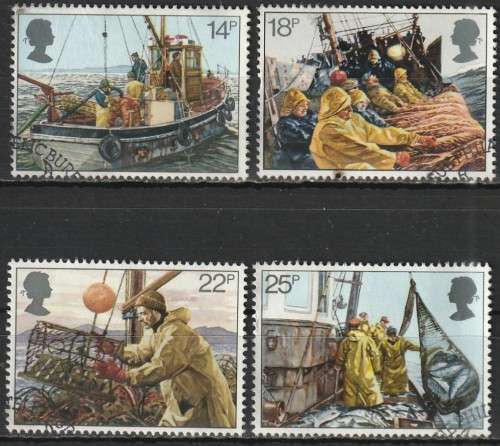 GB 1981 The 100th Anniversary of the Royal National Mission of Fishermen FINE USED SG 1166-9