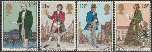 GB 1979 The 100th Anniversary of the Death of Sir Rowland Hill FINE USED SG 1095-8