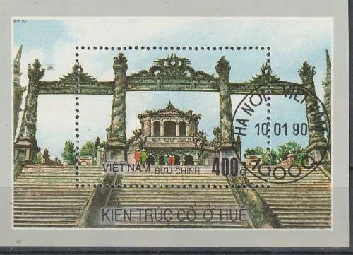 VIETNAM 1990 Hue Temples CTO SG 1421