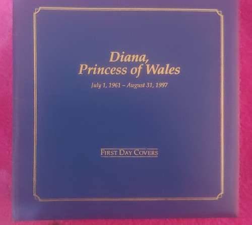 LADY DIANA FDC NEAT IN PRE PRINT ALBUM OVER 90 COVERS COMMON WEALTH reduced