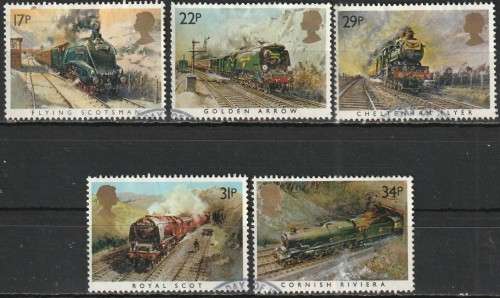 GB 1985 The 150th Anniversary of the Great Western Railway FINE USED SG 1272-6