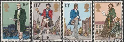 GB 1979 The 100th Anniversary of the Death of Sir Rowland Hill FINE USED SG 1095-8