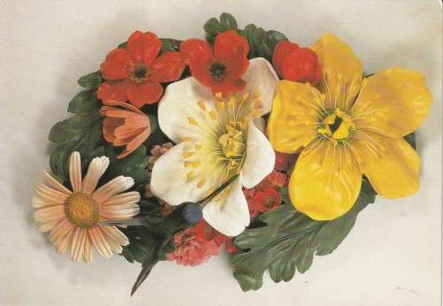 UNUSED POST CARD FLOWERS