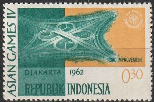 INDONESIA 1962 The 4th Asian Games, Jakarta  MINT SG 907